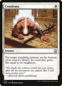 Condemn [Zendikar Rising Commander] | Eastridge Sports Cards & Games