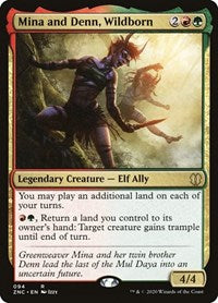 Mina and Denn, Wildborn [Zendikar Rising Commander] | Eastridge Sports Cards & Games