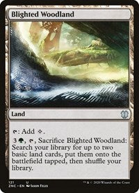 Blighted Woodland [Zendikar Rising Commander] | Eastridge Sports Cards & Games