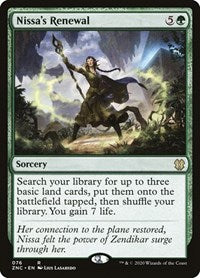 Nissa's Renewal [Zendikar Rising Commander] | Eastridge Sports Cards & Games