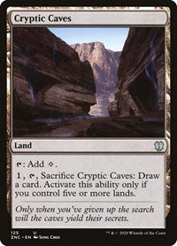 Cryptic Caves [Zendikar Rising Commander] | Eastridge Sports Cards & Games