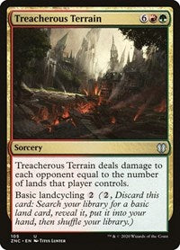 Treacherous Terrain [Zendikar Rising Commander] | Eastridge Sports Cards & Games