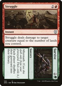 Struggle // Survive [Zendikar Rising Commander] | Eastridge Sports Cards & Games