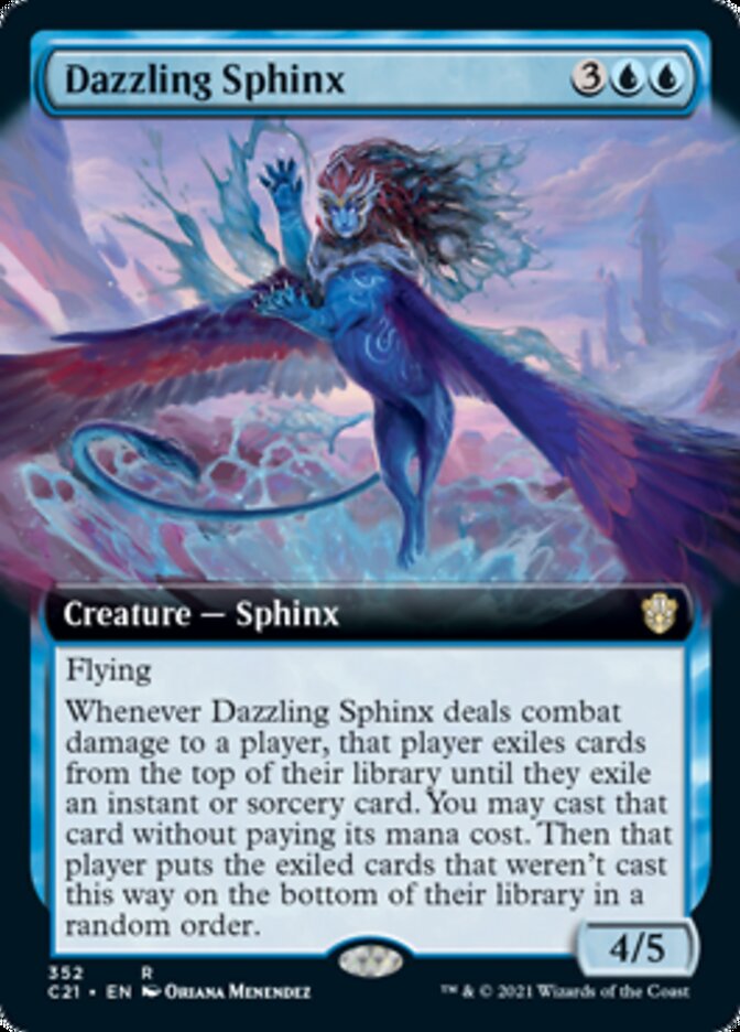 Dazzling Sphinx (Extended) [Commander 2021] | Eastridge Sports Cards & Games