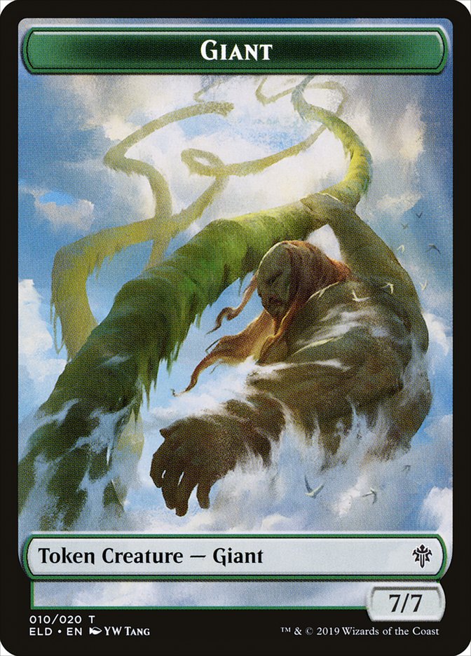 Giant [Throne of Eldraine Tokens] | Eastridge Sports Cards & Games