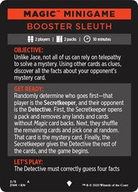 Magic Minigame: Booster Sleuth [Zendikar Rising] | Eastridge Sports Cards & Games