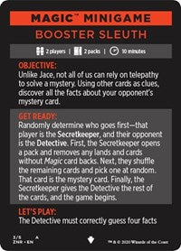 Magic Minigame: Booster Sleuth [Zendikar Rising] | Eastridge Sports Cards & Games
