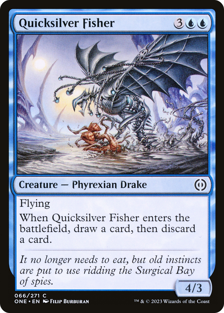 Quicksilver Fisher [Phyrexia: All Will Be One] | Eastridge Sports Cards & Games