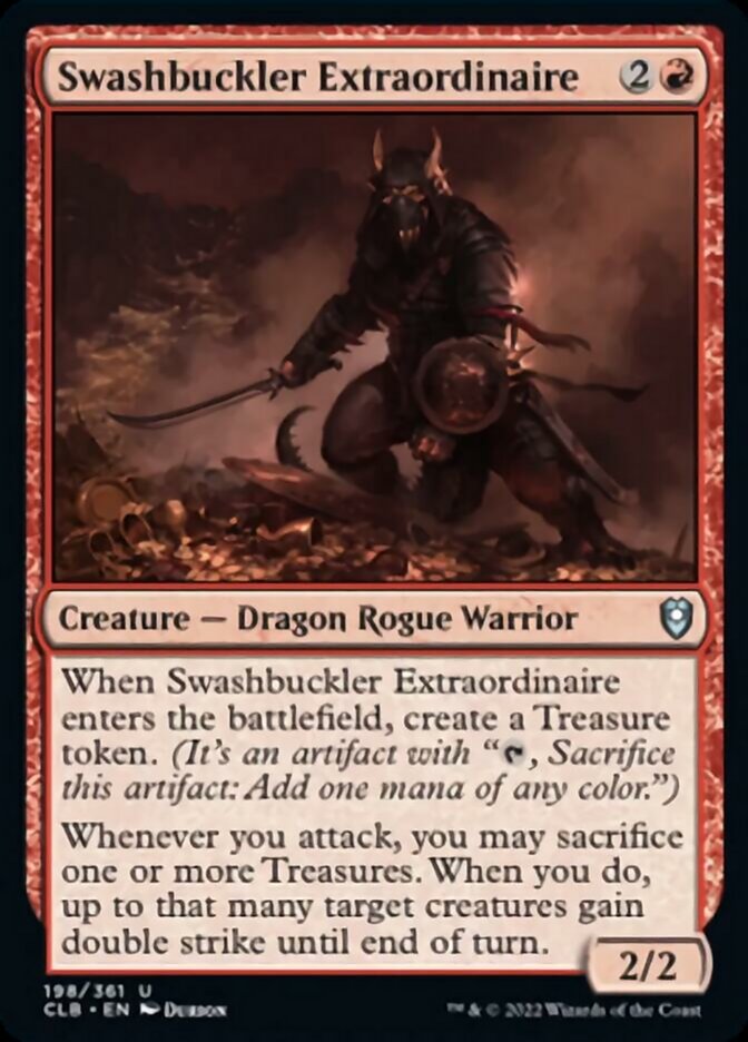 Swashbuckler Extraordinaire [Commander Legends: Battle for Baldur's Gate] | Eastridge Sports Cards & Games