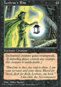 Leshrac's Rite [Fifth Edition]