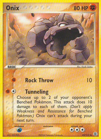 Onix (42/112) [EX: FireRed & LeafGreen] | Eastridge Sports Cards & Games