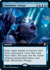 Mnemonic Deluge (Extended Art) [Commander Legends] | Eastridge Sports Cards & Games