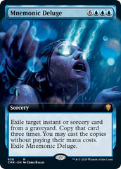 Mnemonic Deluge (Extended Art) [Commander Legends] | Eastridge Sports Cards & Games