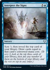 Interpret the Signs [Commander Legends] | Eastridge Sports Cards & Games