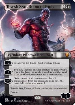 Tevesh Szat, Doom of Fools (Extended Art) [Commander Legends] | Eastridge Sports Cards & Games