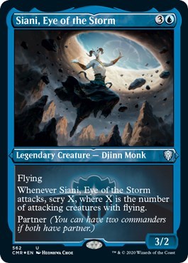 Siani, Eye of the Storm (Foil Etched) [Commander Legends] | Eastridge Sports Cards & Games
