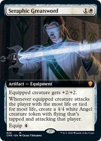 Seraphic Greatsword (Extended Art) [Commander Legends] | Eastridge Sports Cards & Games