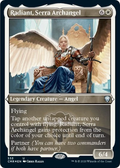 Radiant, Serra Archangel (Foil Etched) [Commander Legends] | Eastridge Sports Cards & Games