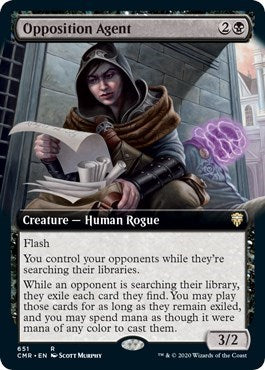 Opposition Agent (Extended Art) [Commander Legends] | Eastridge Sports Cards & Games