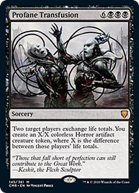 Profane Transfusion [Commander Legends] | Eastridge Sports Cards & Games