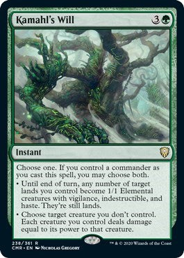 Kamahl's Will [Commander Legends] | Eastridge Sports Cards & Games
