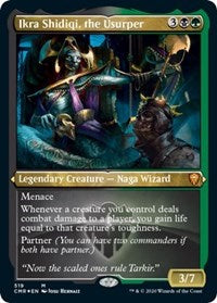Ikra Shidiqi, the Usurper (Foil Etched) [Commander Legends] | Eastridge Sports Cards & Games