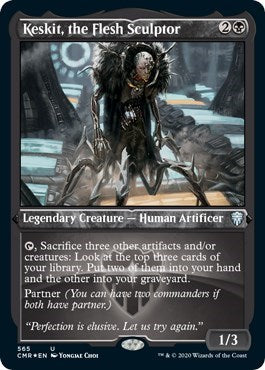 Keskit, the Flesh Sculptor (Foil Etched) [Commander Legends] | Eastridge Sports Cards & Games