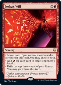 Jeska's Will [Commander Legends] | Eastridge Sports Cards & Games