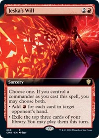 Jeska's Will (Extended Art) [Commander Legends] | Eastridge Sports Cards & Games