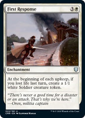 First Response [Commander Legends] | Eastridge Sports Cards & Games