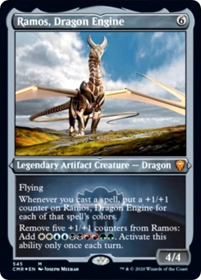 Ramos, Dragon Engine (Foil Etched) [Commander Legends] | Eastridge Sports Cards & Games