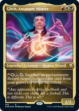 Ghen, Arcanum Weaver (Foil Etched) [Commander Legends] | Eastridge Sports Cards & Games