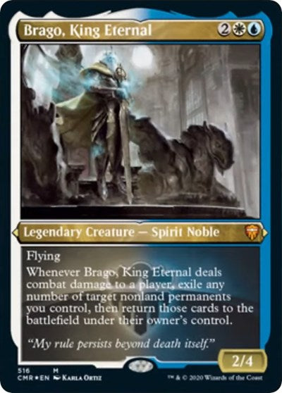 Brago, King Eternal (Foil Etched) [Commander Legends] | Eastridge Sports Cards & Games