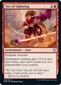 Vow of Lightning [Commander Legends] | Eastridge Sports Cards & Games