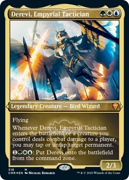 Derevi, Empyrial Tactician (Foil Etched) [Commander Legends] | Eastridge Sports Cards & Games