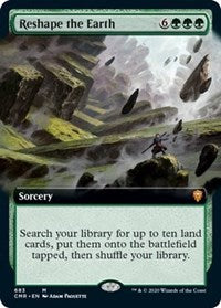 Reshape the Earth (Extended Art) [Commander Legends] | Eastridge Sports Cards & Games