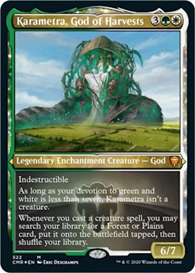 Karametra, God of Harvests (Foil Etched) [Commander Legends] | Eastridge Sports Cards & Games