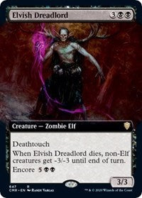 Elvish Dreadlord (Extended Art) [Commander Legends] | Eastridge Sports Cards & Games