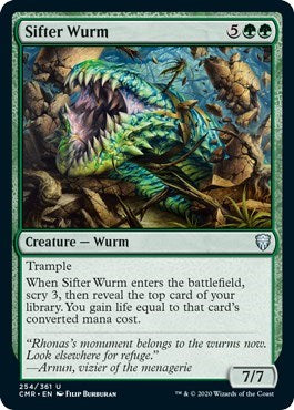 Sifter Wurm [Commander Legends] | Eastridge Sports Cards & Games