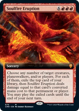 Soulfire Eruption (Extended Art) [Commander Legends] | Eastridge Sports Cards & Games