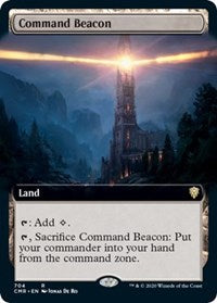 Command Beacon (Extended Art) [Commander Legends] | Eastridge Sports Cards & Games