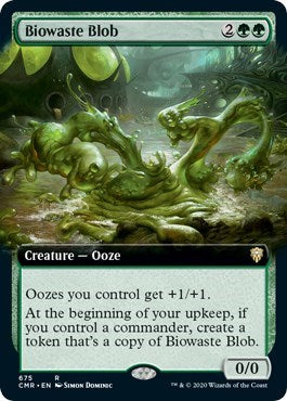 Biowaste Blob (Extended Art) [Commander Legends] | Eastridge Sports Cards & Games