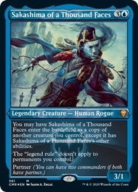 Sakashima of a Thousand Faces (Foil Etched) [Commander Legends] | Eastridge Sports Cards & Games