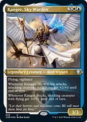 Kangee, Sky Warden (Foil Etched) [Commander Legends] | Eastridge Sports Cards & Games