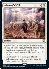 Akroma's Will [Commander Legends] | Eastridge Sports Cards & Games