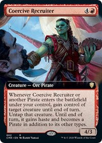 Coercive Recruiter (Extended Art) [Commander Legends] | Eastridge Sports Cards & Games