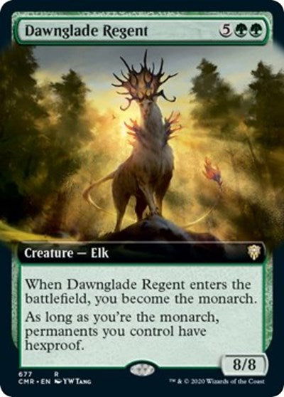 Dawnglade Regent (Extended Art) [Commander Legends] | Eastridge Sports Cards & Games