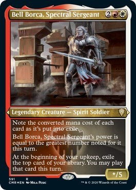 Bell Borca, Spectral Sergeant (Foil Etched) [Commander Legends] | Eastridge Sports Cards & Games