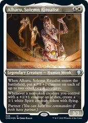 Alharu, Solemn Ritualist (Foil Etched) [Commander Legends] | Eastridge Sports Cards & Games