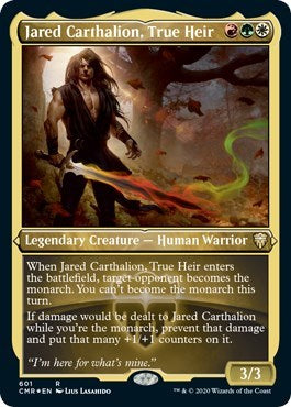 Jared Carthalion, True Heir (Foil Etched) [Commander Legends] | Eastridge Sports Cards & Games